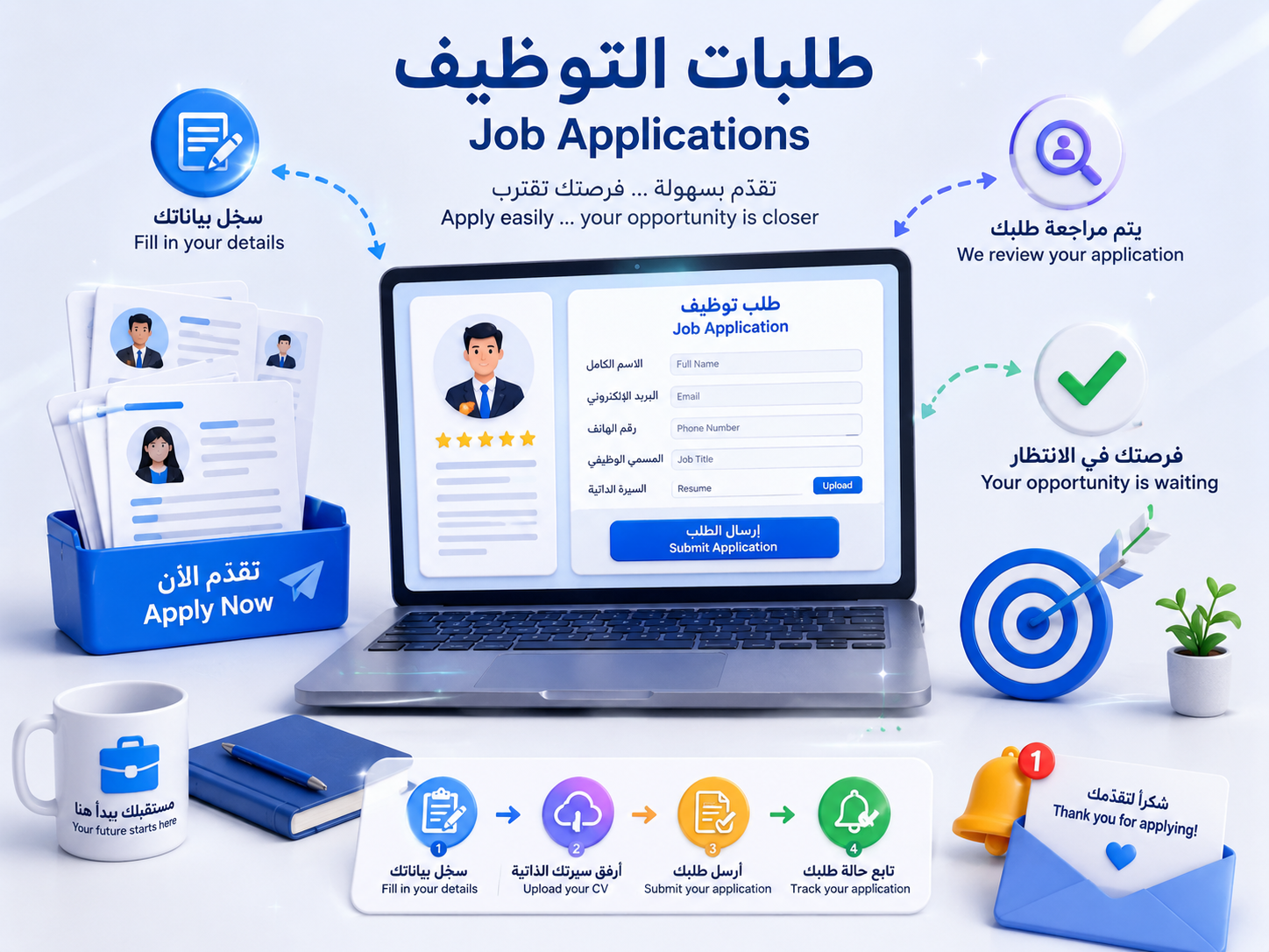 طلبات التوظيف